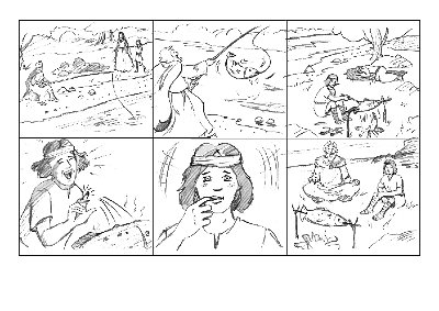 storyboard salmon of knowledge
